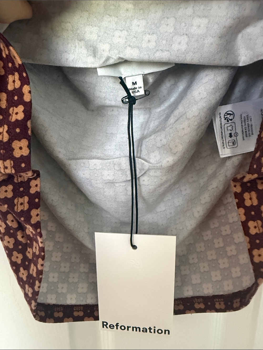 NWT Reformation Joni Knit Top - Picture 7 of 7